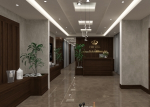 طراحی هتل لوکس در اصفهان